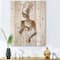 Designart - African American Woman Portraits - Modern Print on Natural Pine Wood